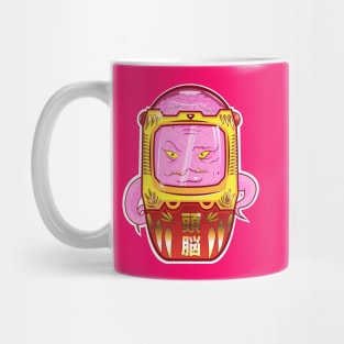 Ninja Turtle's "Krang" Daruma Mug